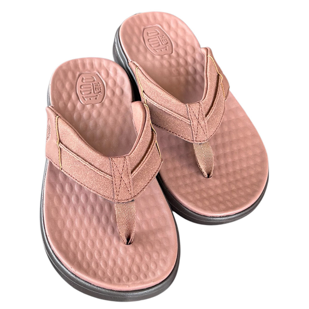 Hey Dude Finn Flip Downtown Brown/Argan Oil