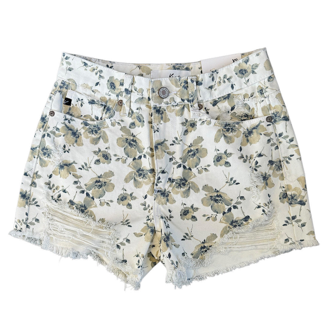 KC6313P Floral Print Shorts