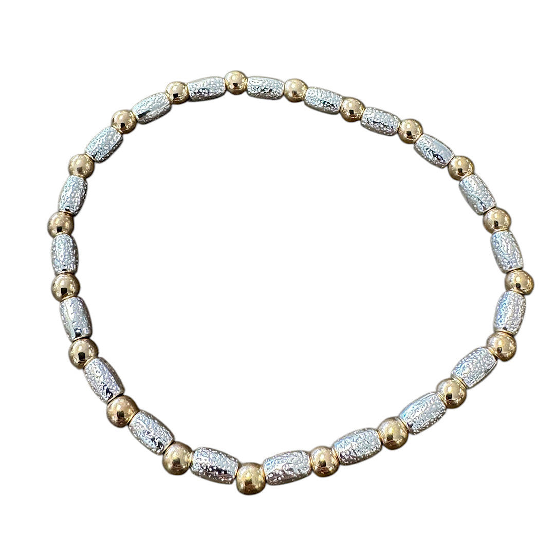 Barrel Beaded Bracelet