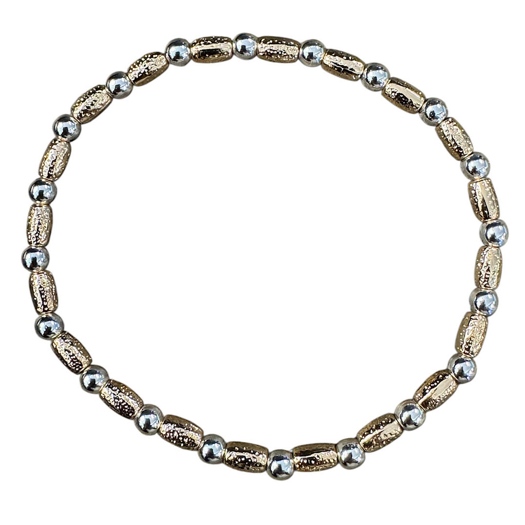 Barrel Beaded Bracelet
