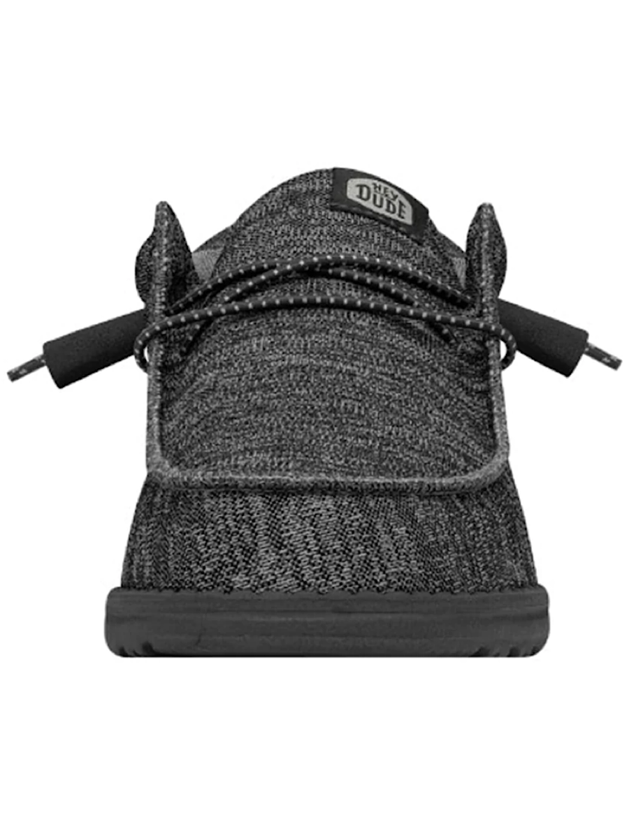 Hey Dude Wally Sport Knit Charcoal