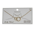 Interlocking Circles Necklace