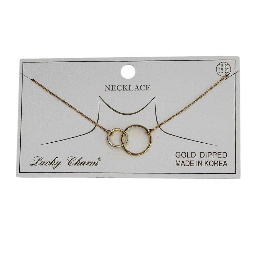Interlocking Circles Necklace