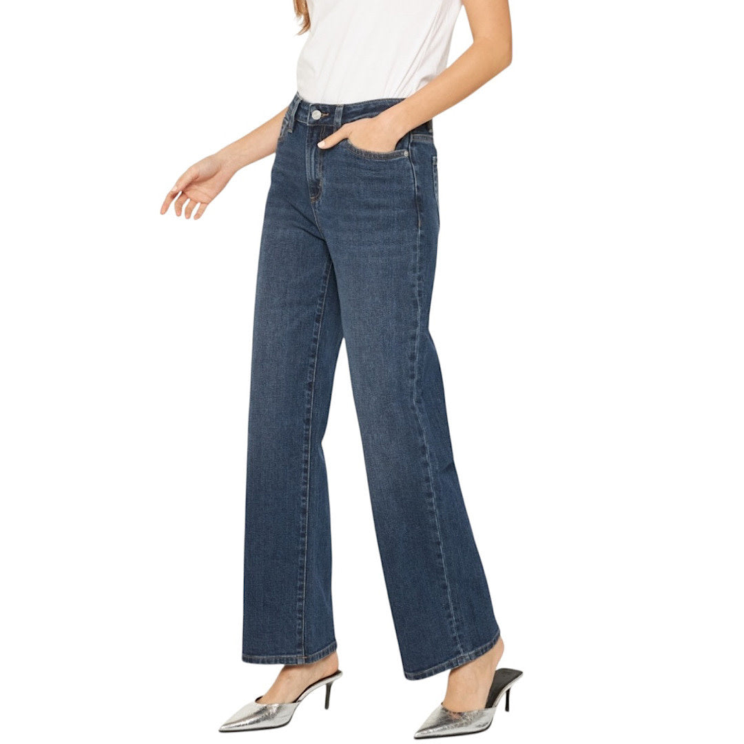 MICA MDP-T3445-B High Rise Loose Fit Straight Leg