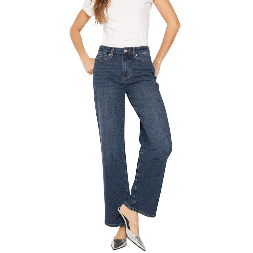 MICA MDP-T3445-B High Rise Loose Fit Straight Leg