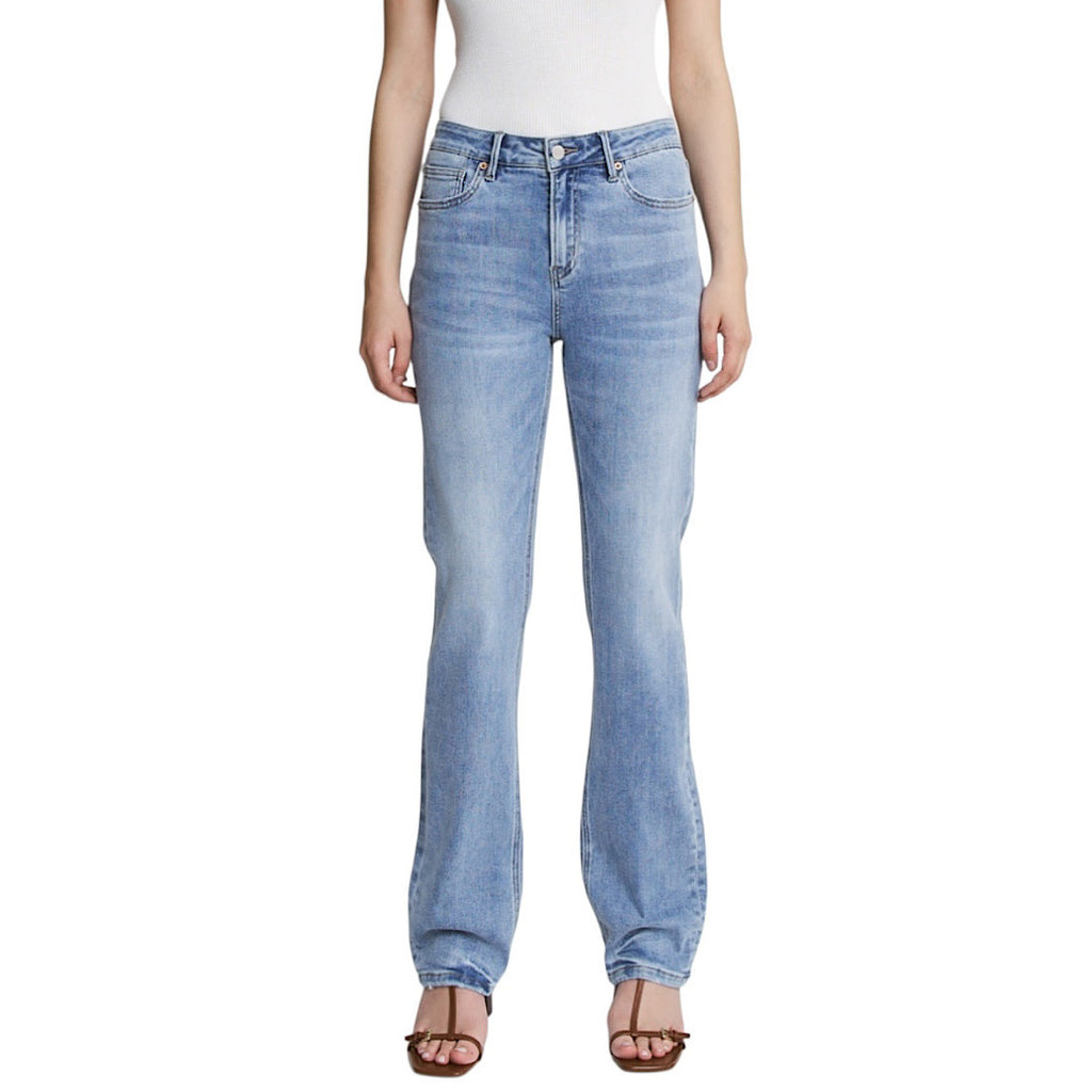 MICA MDP-T3561A High Rise Straight Jeans