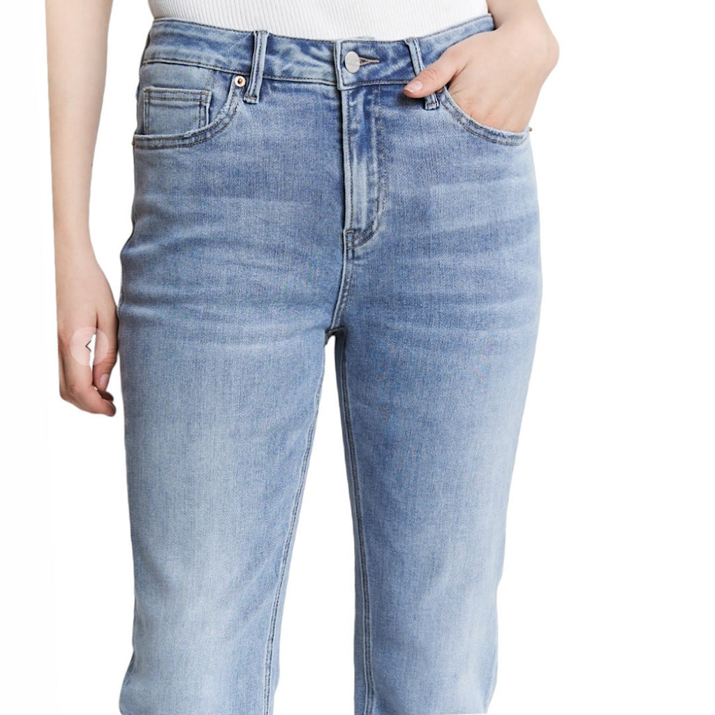 MICA MDP-T3561A High Rise Straight Jeans