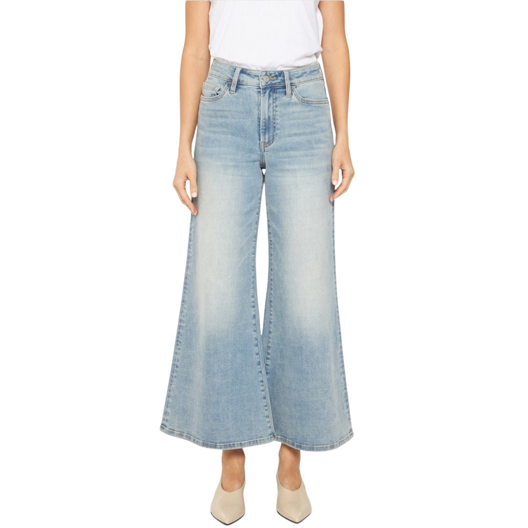 MICA MDP-W3377-A High Rise Super Wide Leg W/Palazzo Crop