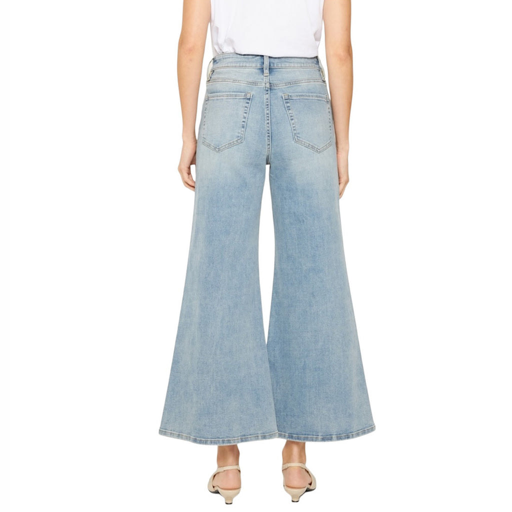MICA MDP-W3377-A High Rise Super Wide Leg W/Palazzo Crop