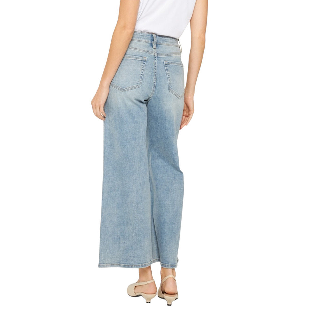 MICA MDP-W3377-A High Rise Super Wide Leg W/Palazzo Crop