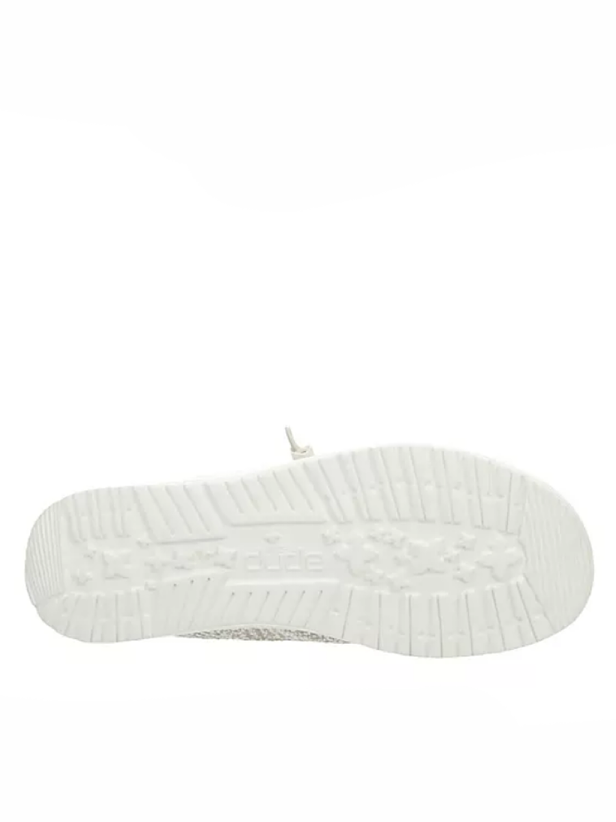 Hey Dude Wendy Woven Zig Zag Cream