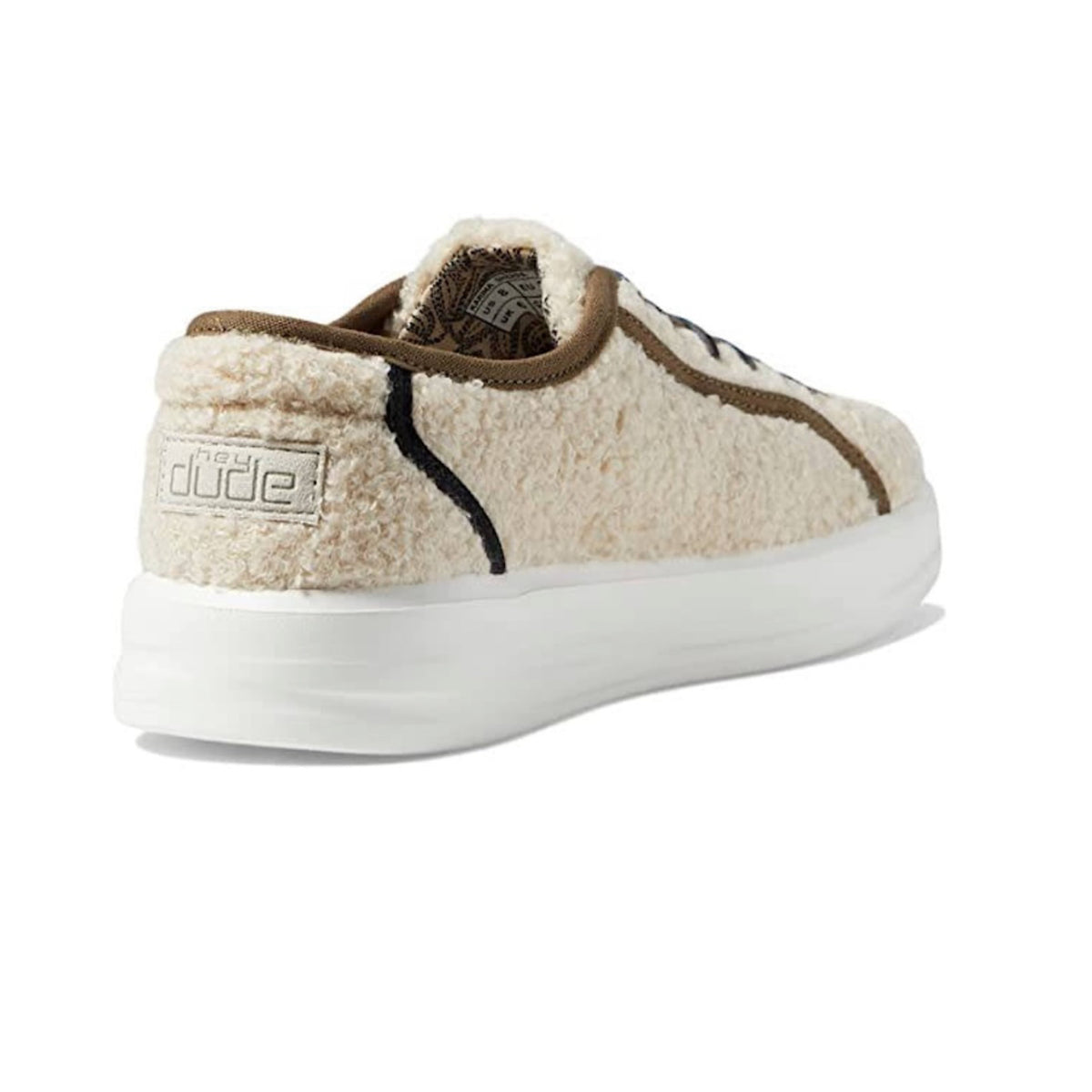 Hey Dude Karina Sherpa Marshmallow Leo Womens
