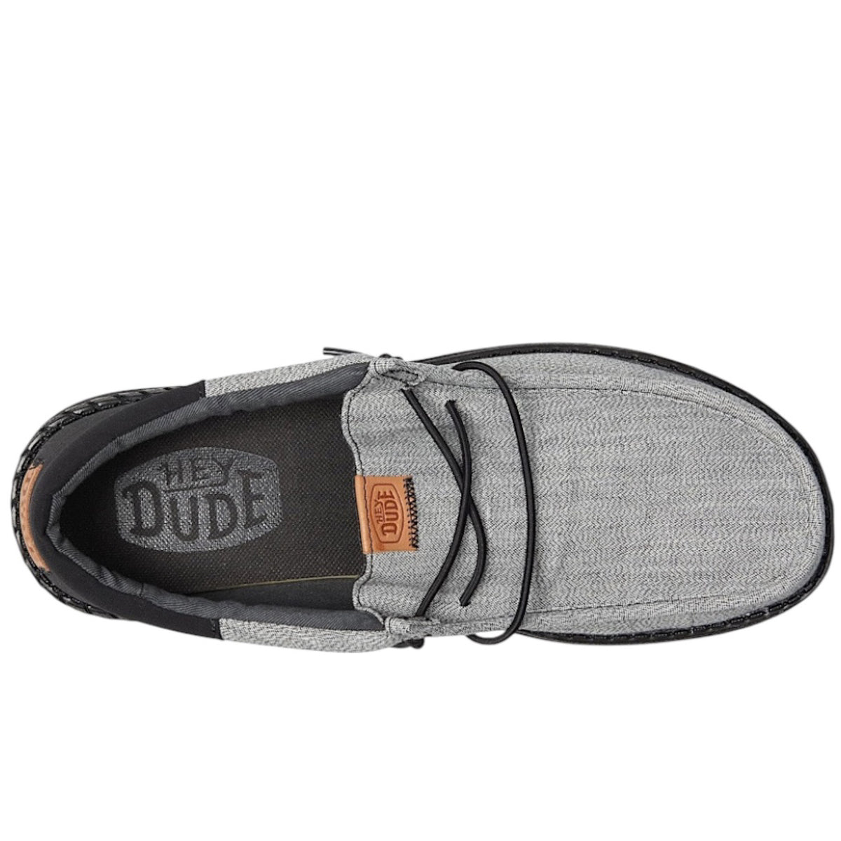 Hey Dude Wally Funk Nylon Craft Black/Grey