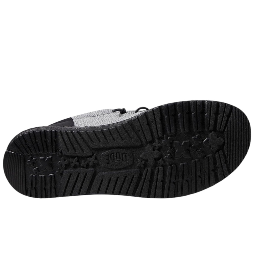 Hey Dude Wally Funk Nylon Craft Black/Grey