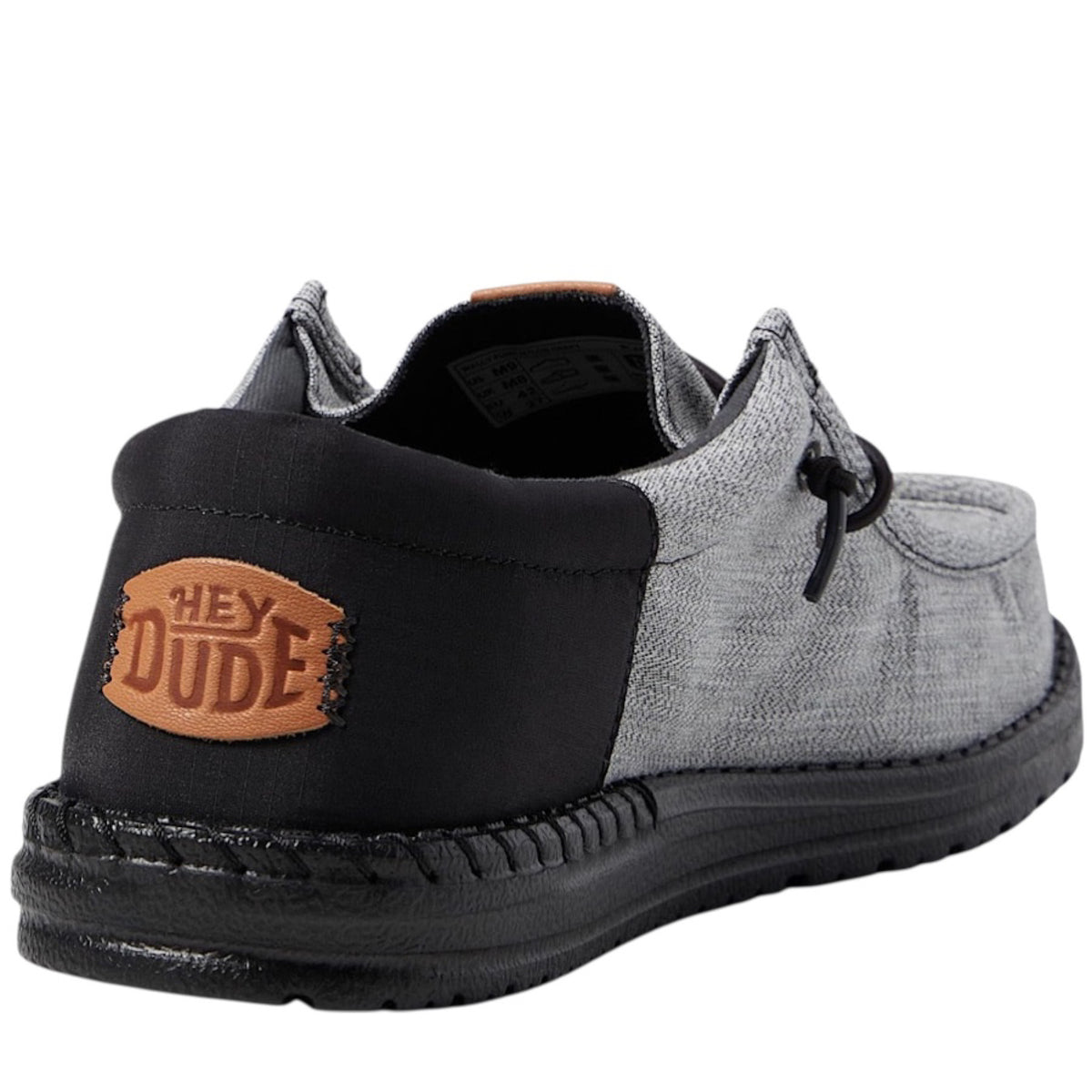 Hey Dude Wally Funk Nylon Craft Black/Grey