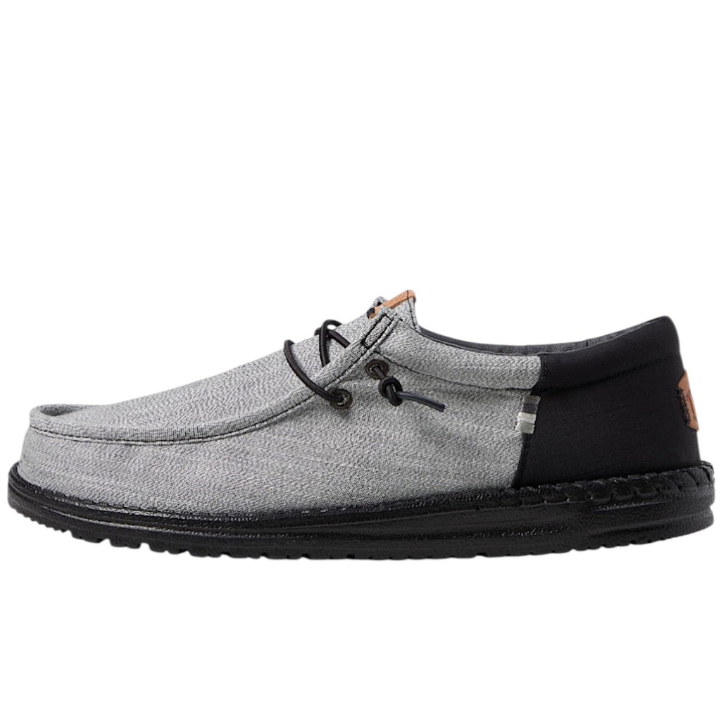 Hey Dude Wally Funk Nylon Craft Black/Grey