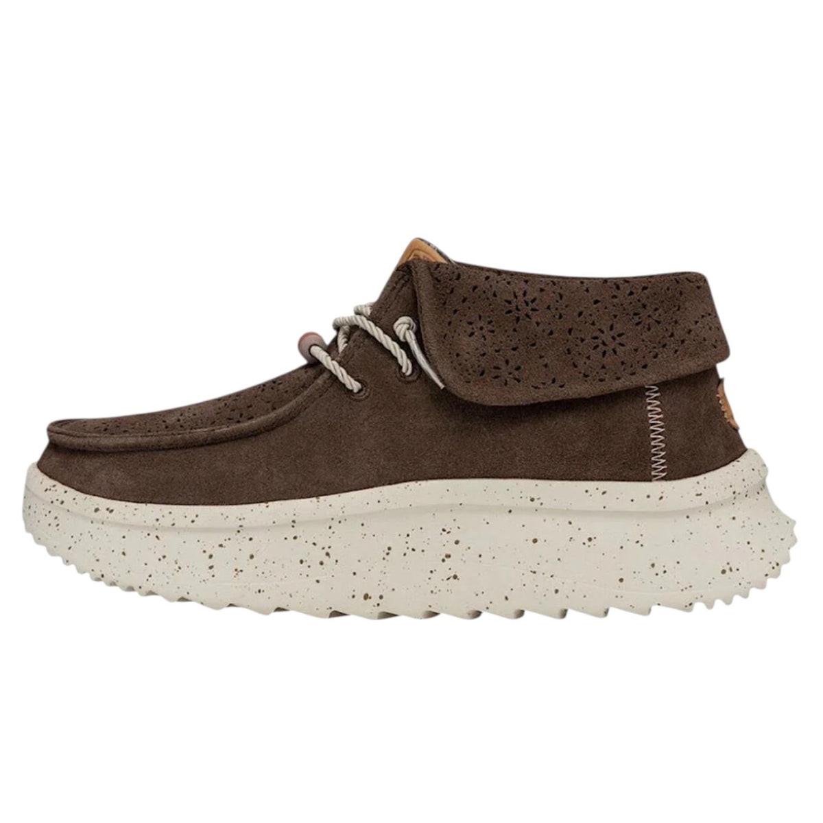 Hey Dude Wendy Peak Fold Boot Suede Cocoa