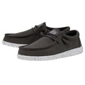 Hey Dude Wally Slub Dark Grey
