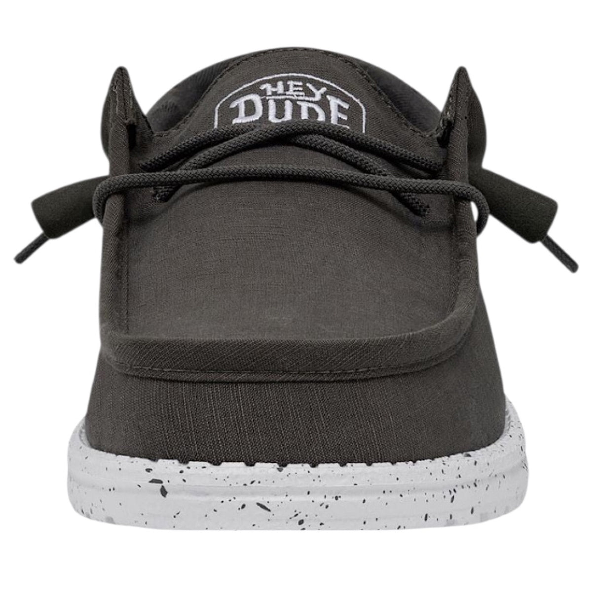 Hey Dude Wally Slub Dark Grey