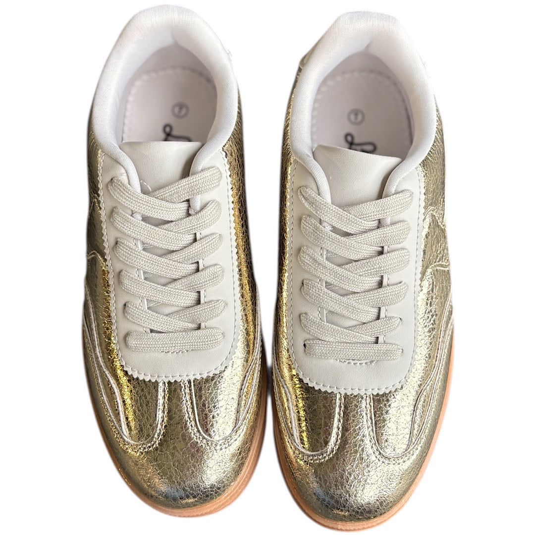 Women's Gold Sneaker