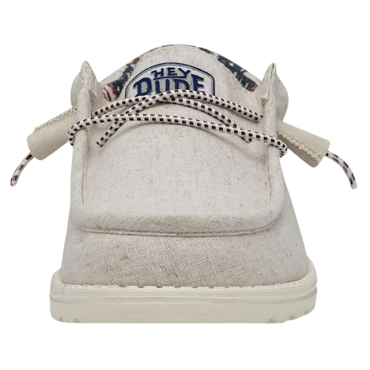 Hey Dude Wally Patriotic Off White