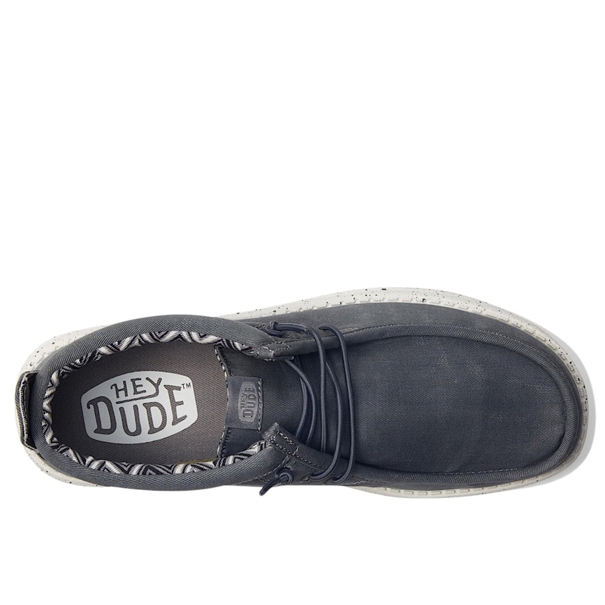 Hey Dude Wally Mid Canvas Grey
