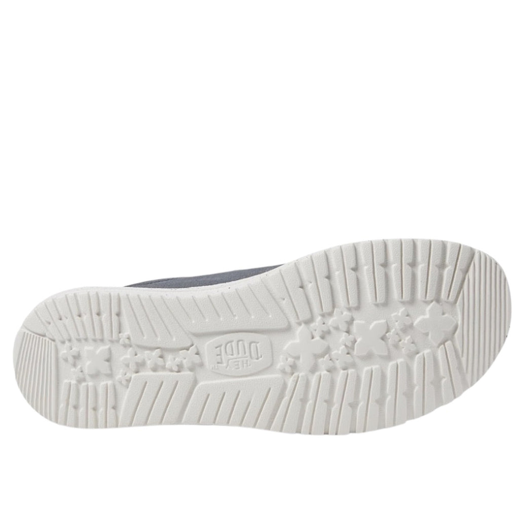Hey Dude Wally Mid Canvas Grey