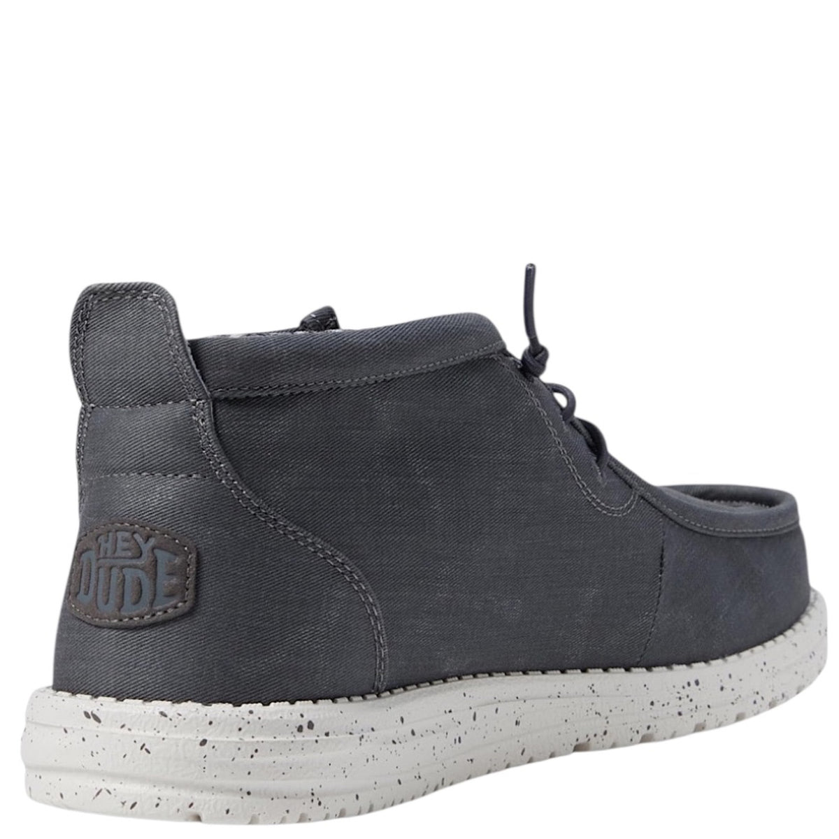 Hey Dude Wally Mid Canvas Grey