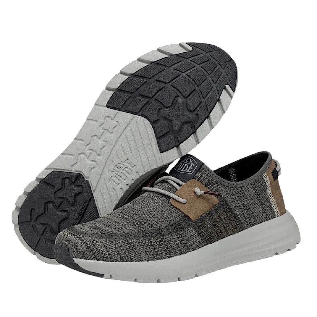 Hey Dude Sirocco Grey Mix Mens