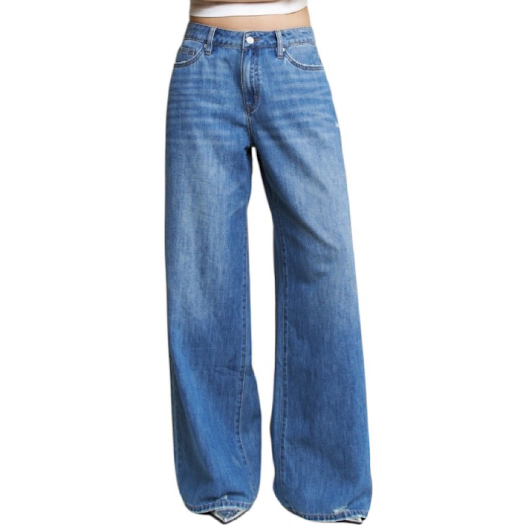 Mica Denim High Rise Wide Leg  MDP-W3320