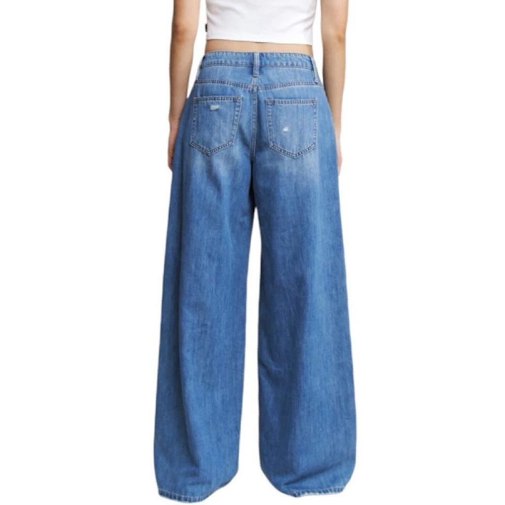 Mica Denim High Rise Wide Leg  MDP-W3320