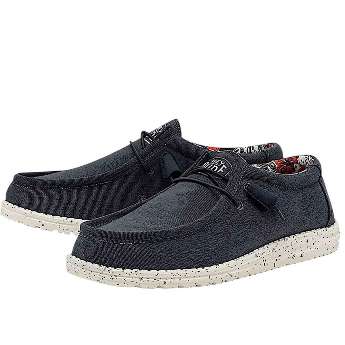 Hey Dude Wally Stretch Canvas Blue