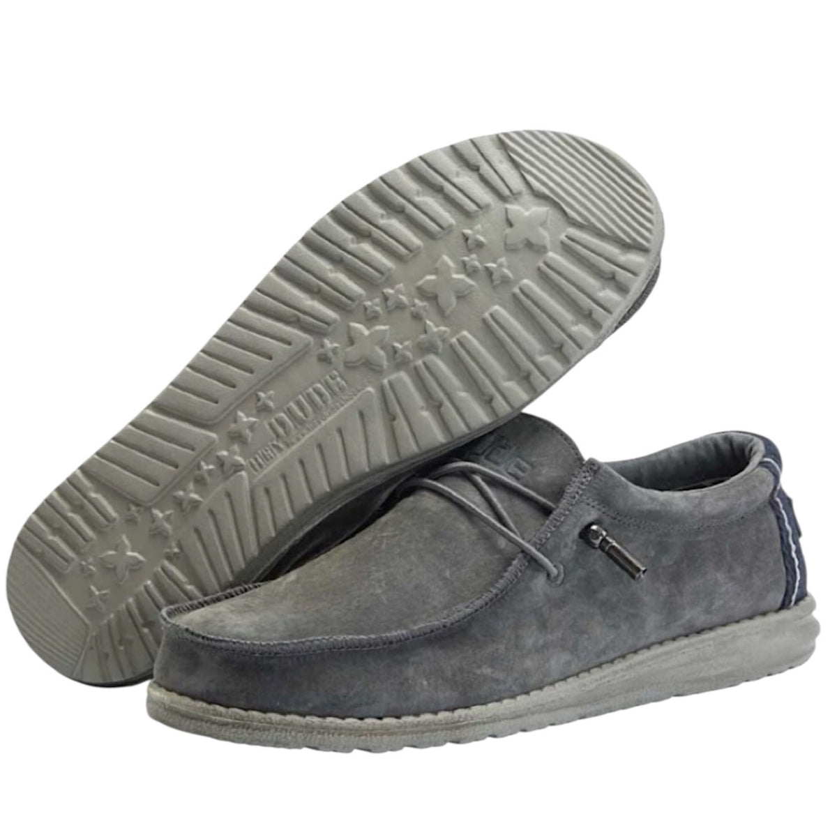 Hey Dude Wally Suede Grey