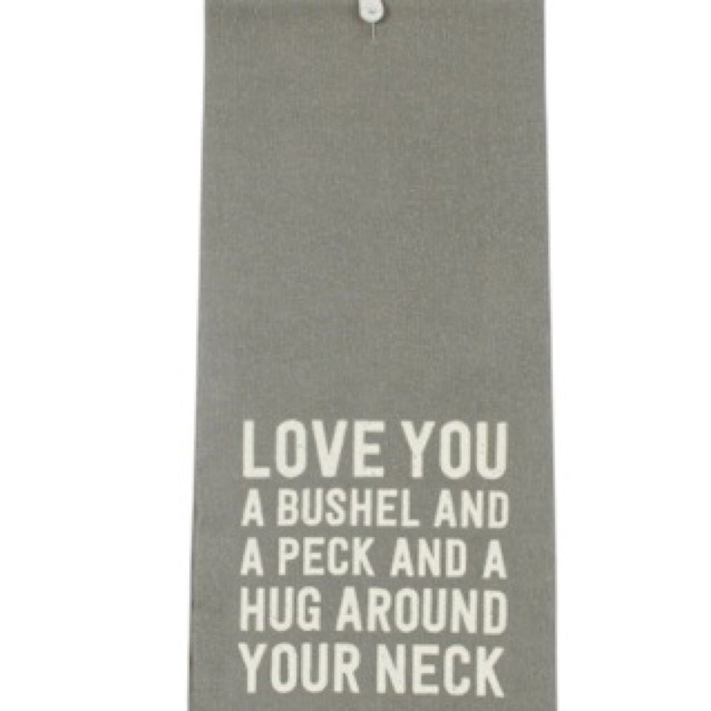 Love Box Sign & Towel Set