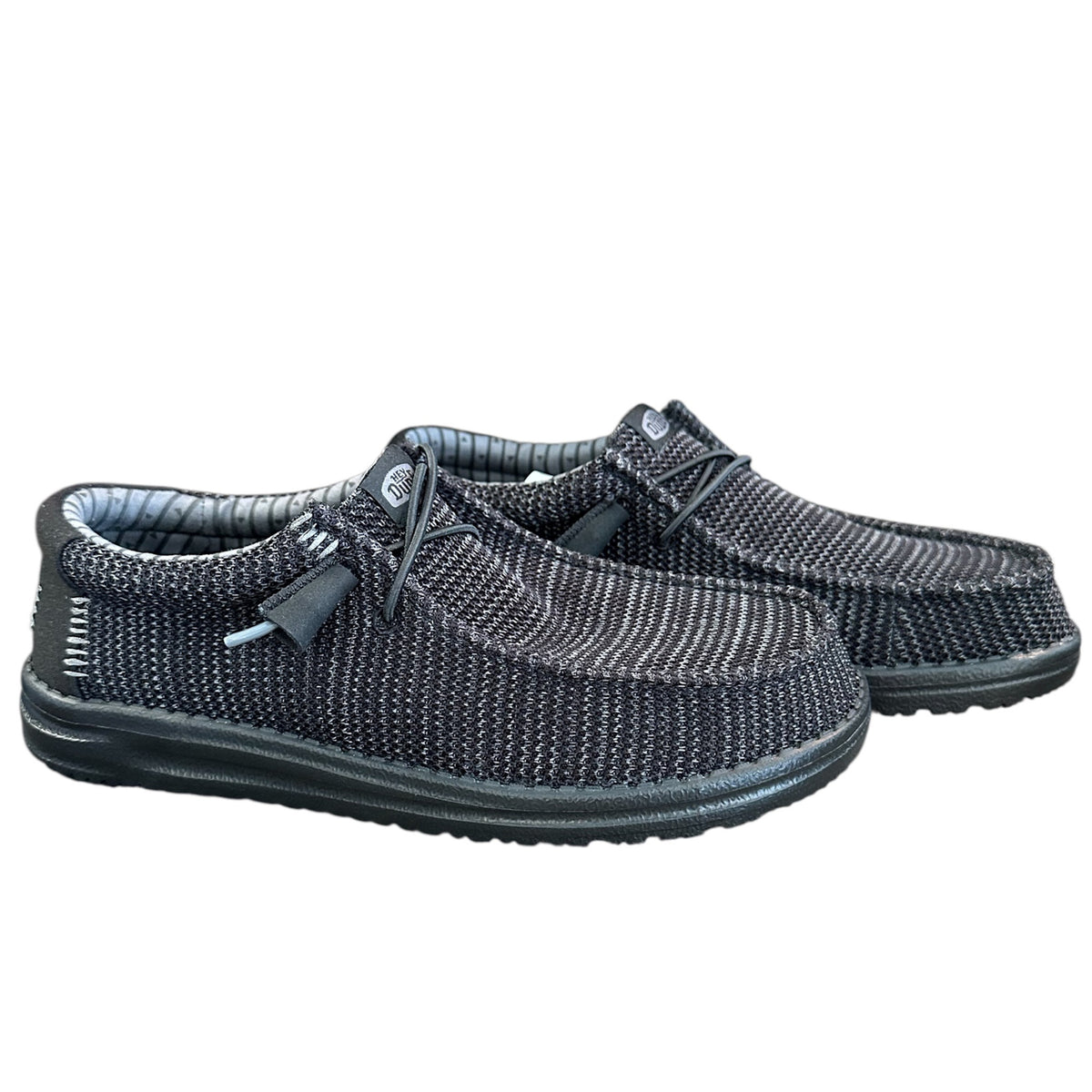 Hey Dude Wally Stretch Sox Black/Black