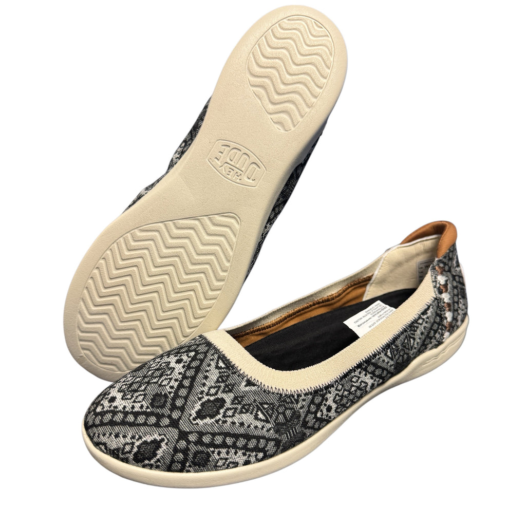 Hey Dude Savannah Slip Boho Festival Cream Multi