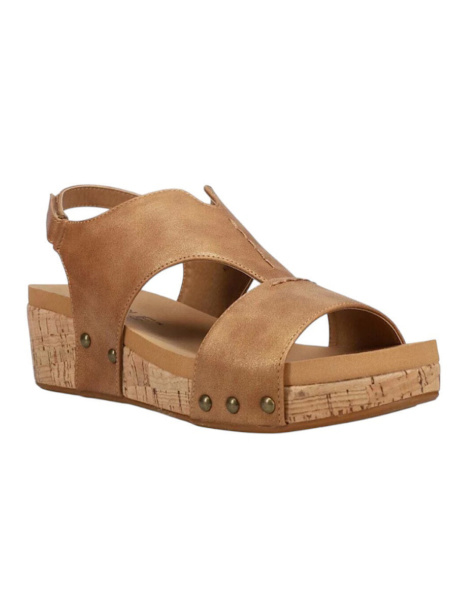 Corkys Refreshing Brown Wedges