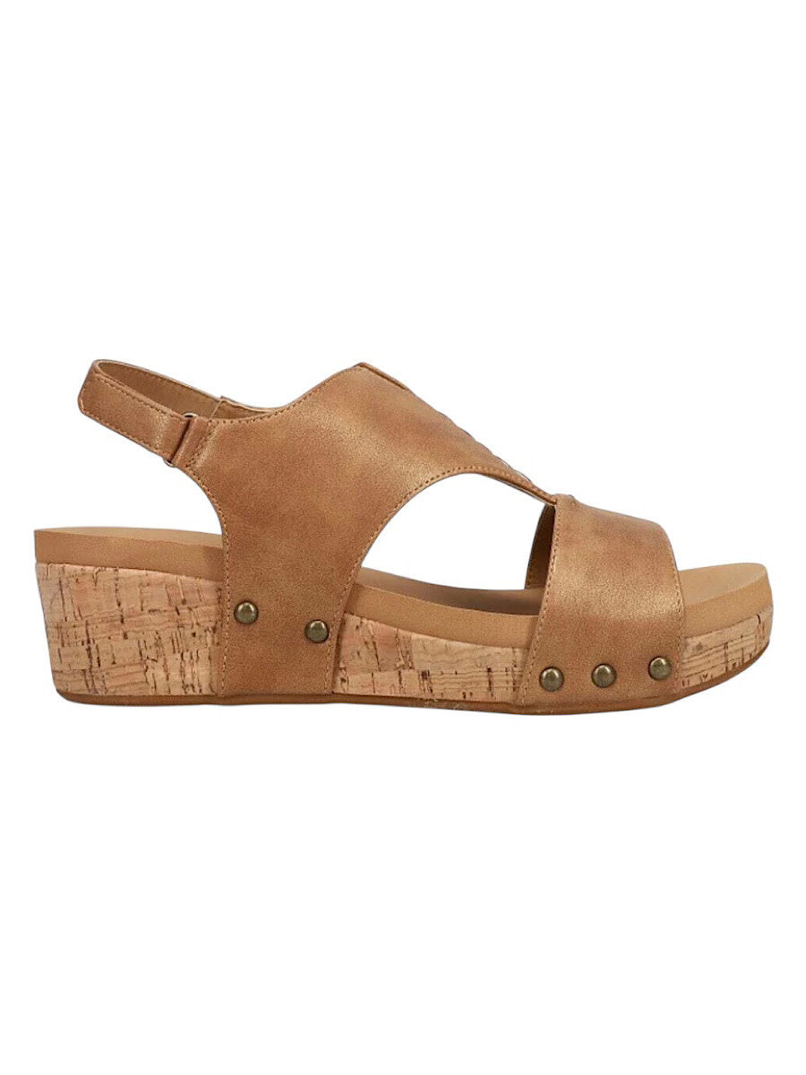 Corkys Refreshing Brown Wedges
