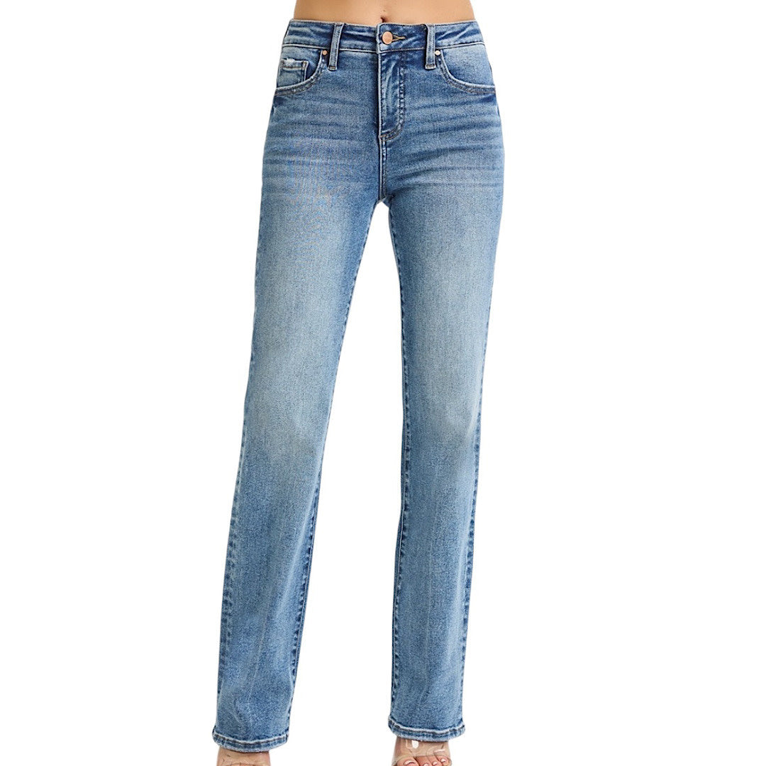 Risen PS21354 Medium TC High Rise Straight Jean