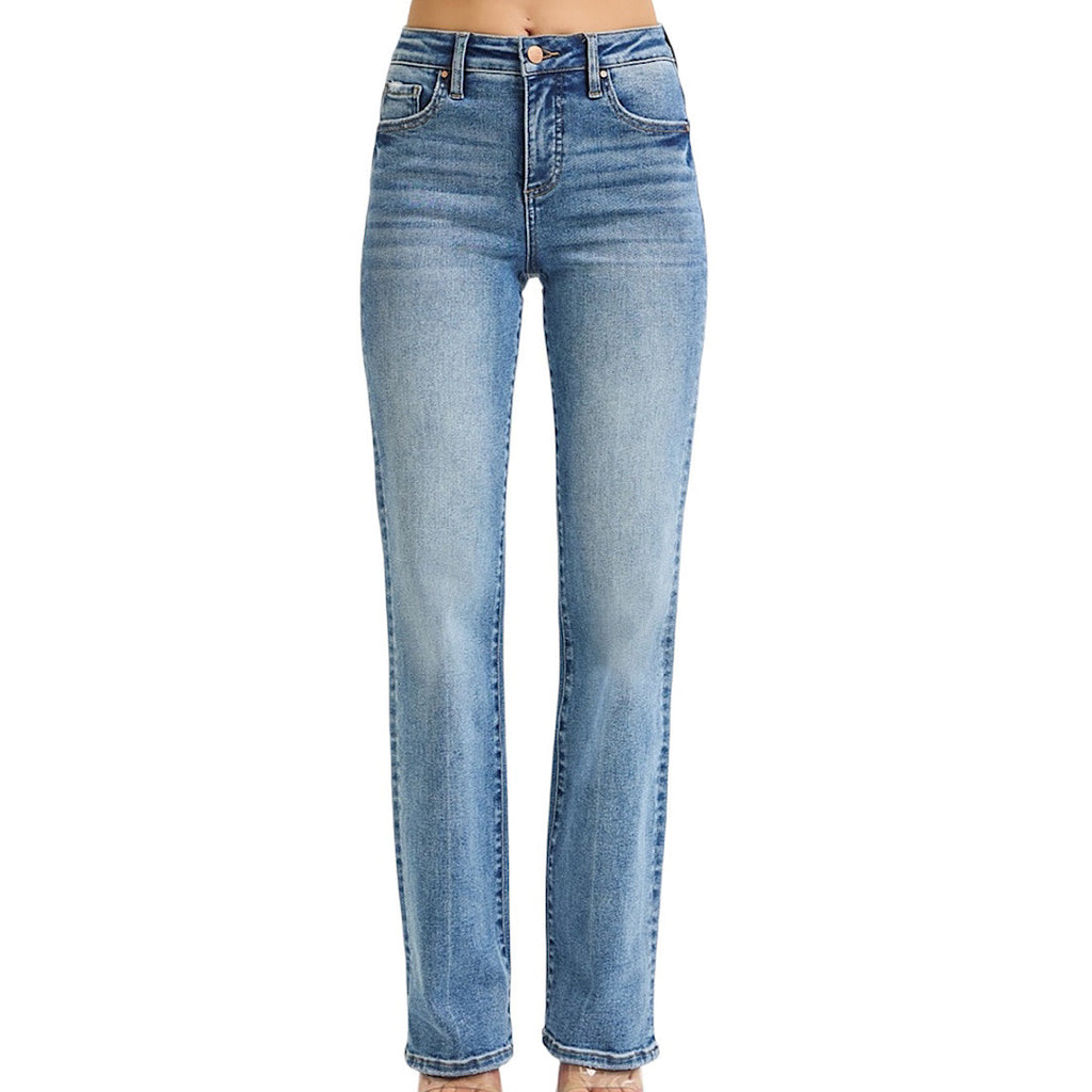 Risen PS21354 Medium TC High Rise Straight Jean