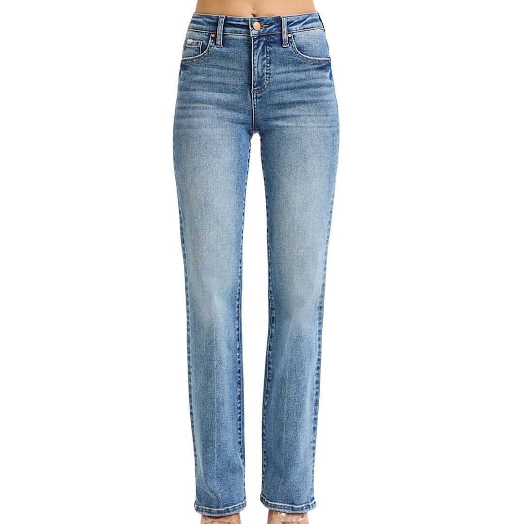Risen PS21354 Medium TC High Rise Straight Jean