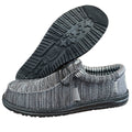Hey Dude Wally Stretch Sox Granite Grey/Black