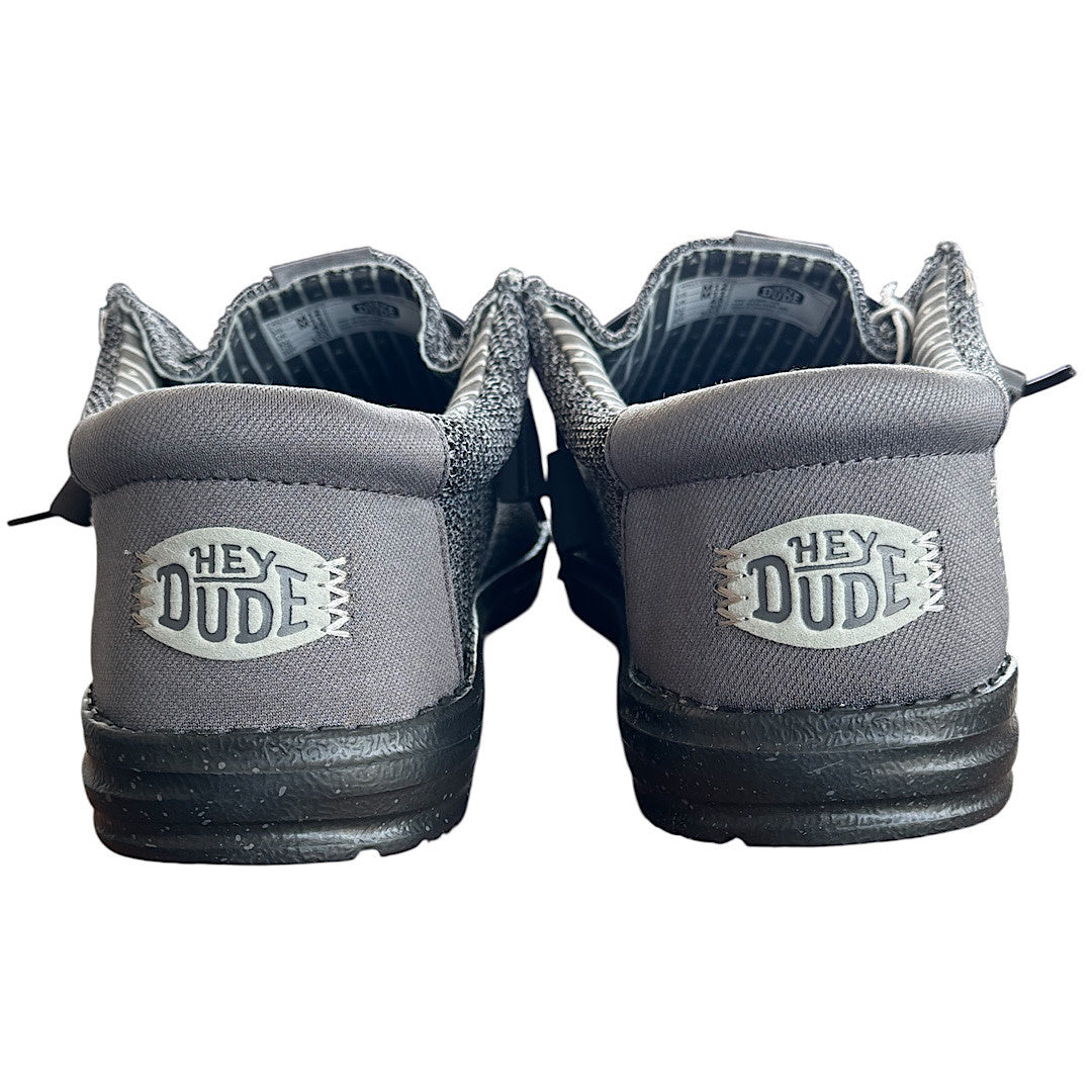 Hey Dude Wally Stretch Sox Granite Grey/Black