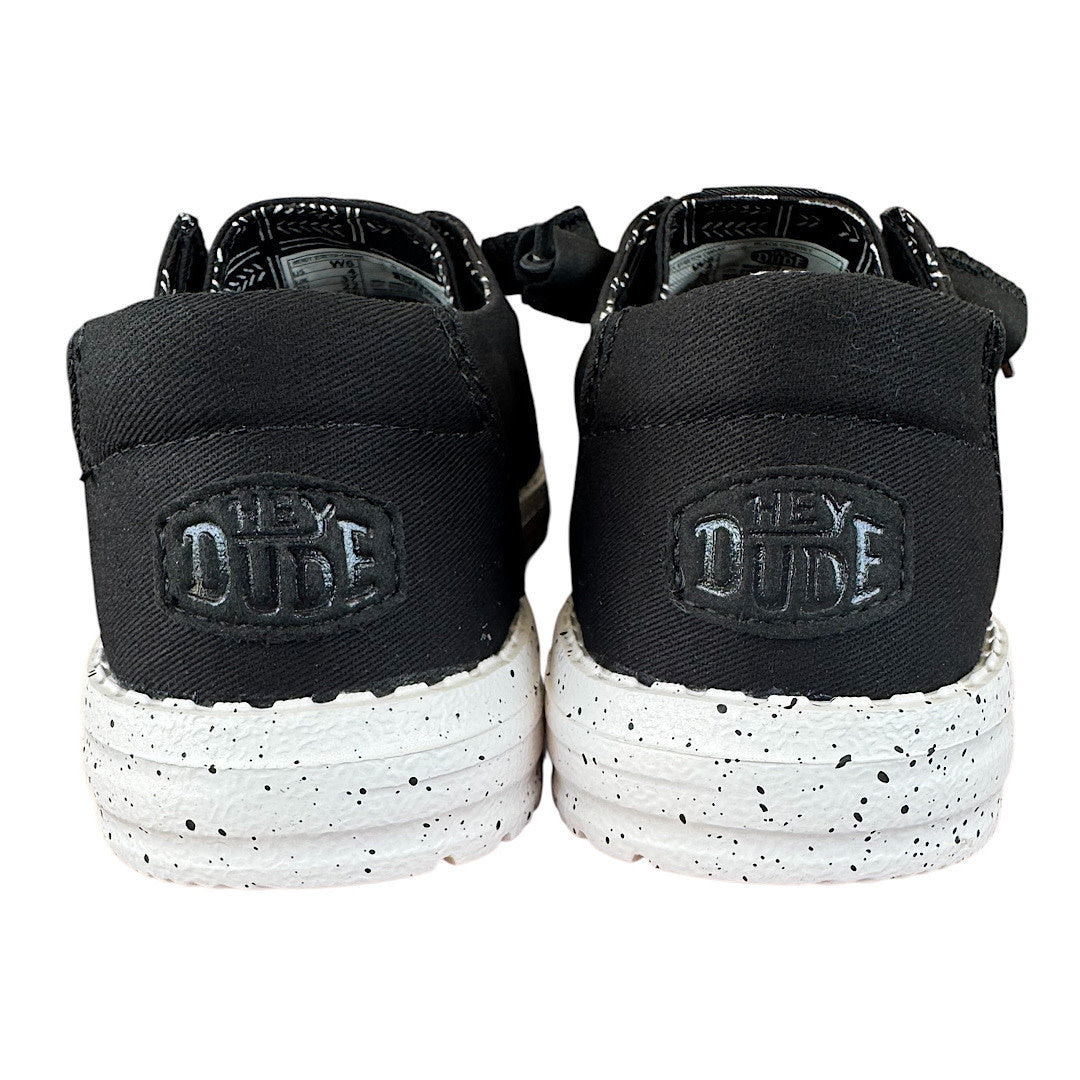 Hey Dude Wendy Stretch Canvas Black Odyssey