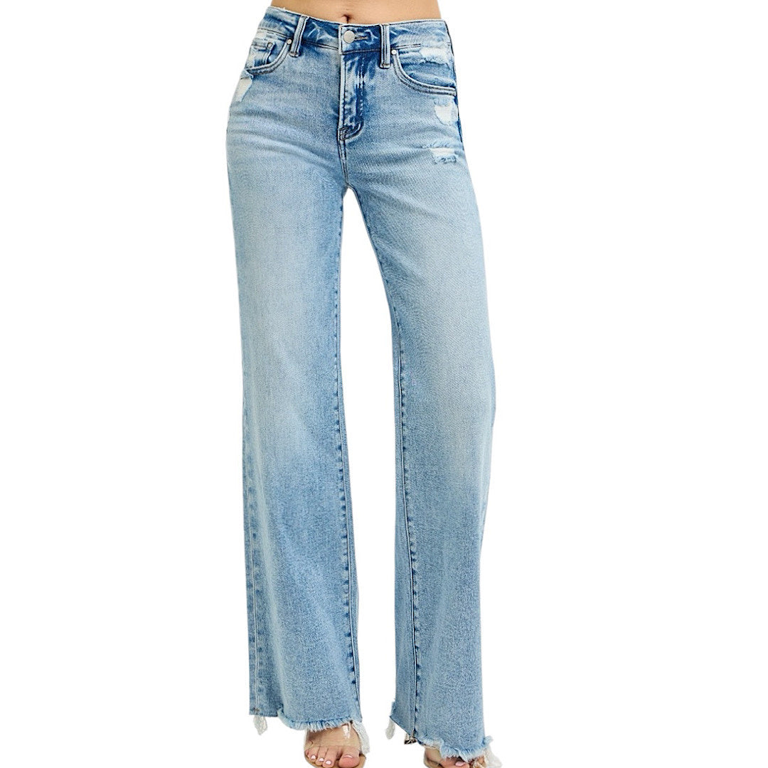 Risen RDP5890 Medium TC Mid Rise Wide Jean