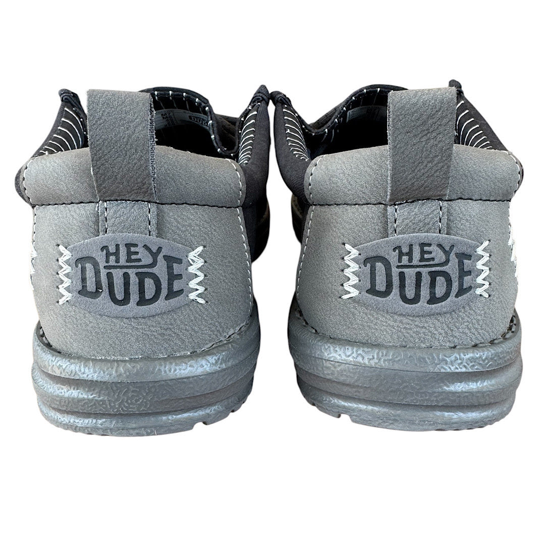 Hey Dude Wally Vintage Classic Black Oyster/Black
