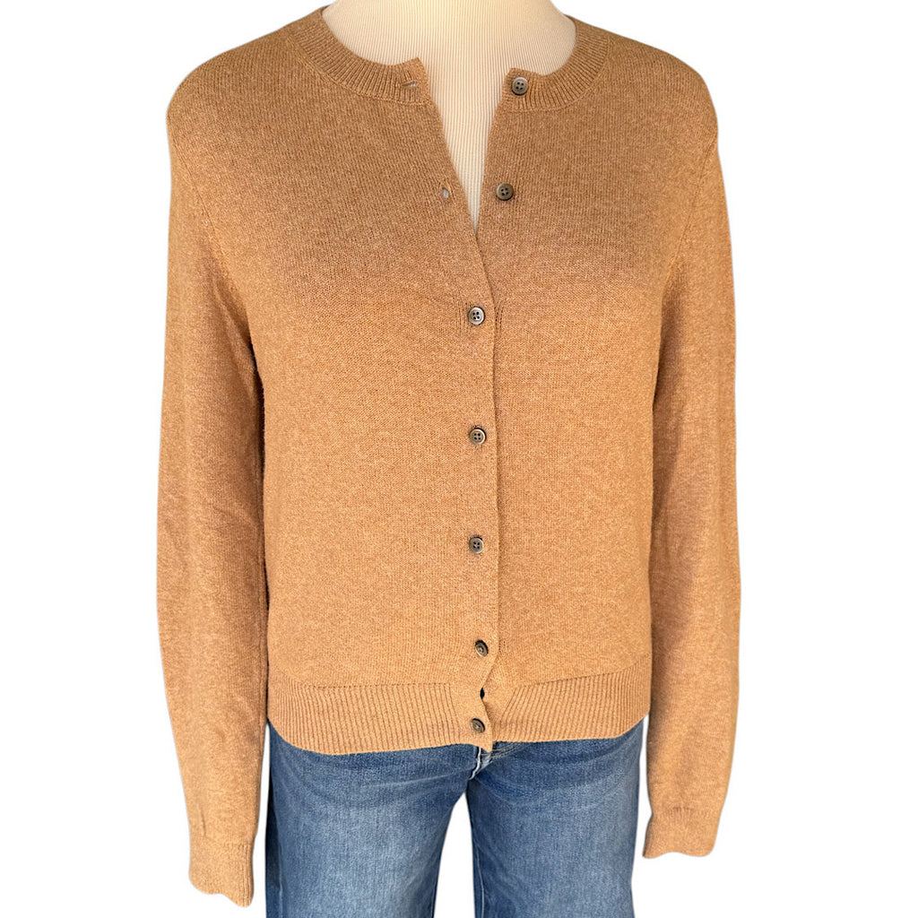Old Navy Camel Button Up Cardigan Size Small-RF