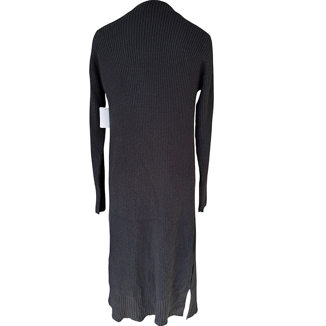 Andrea By Unit Black Long Sleeve Cardigan Size Small-RF