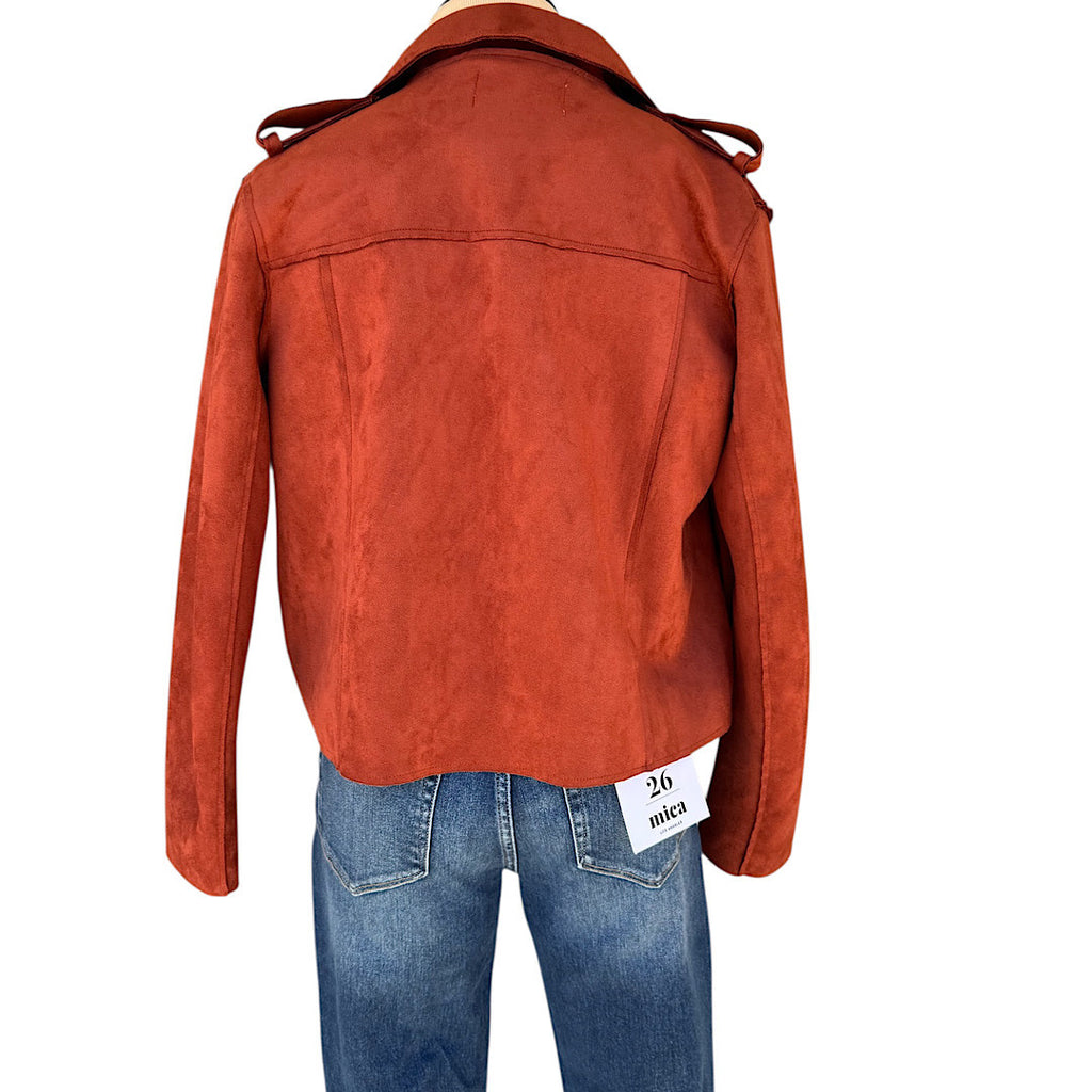 idem ditto Burnt Orange Jacket Size Medium-RF
