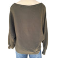 Cupio Olive Ribbed Sweater Size Small-RF